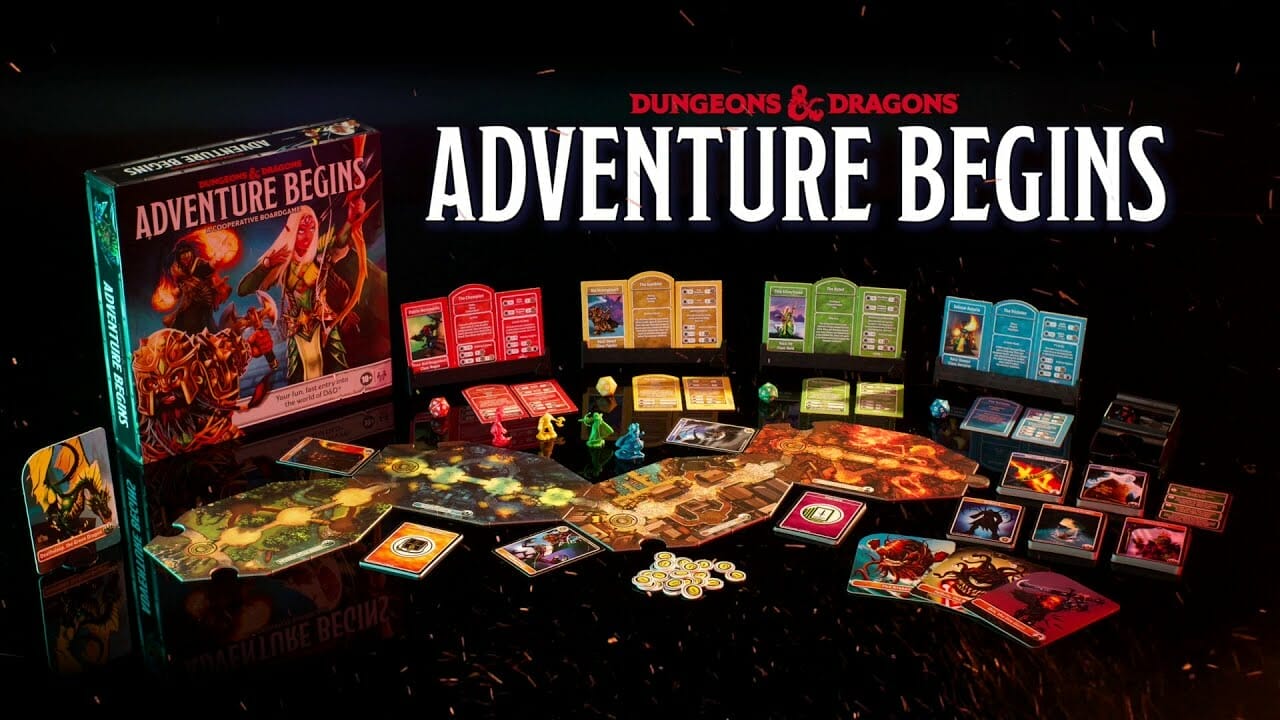 Adventure Begins: D&D Launches Board Game For 2-4 Players, 10 And Up