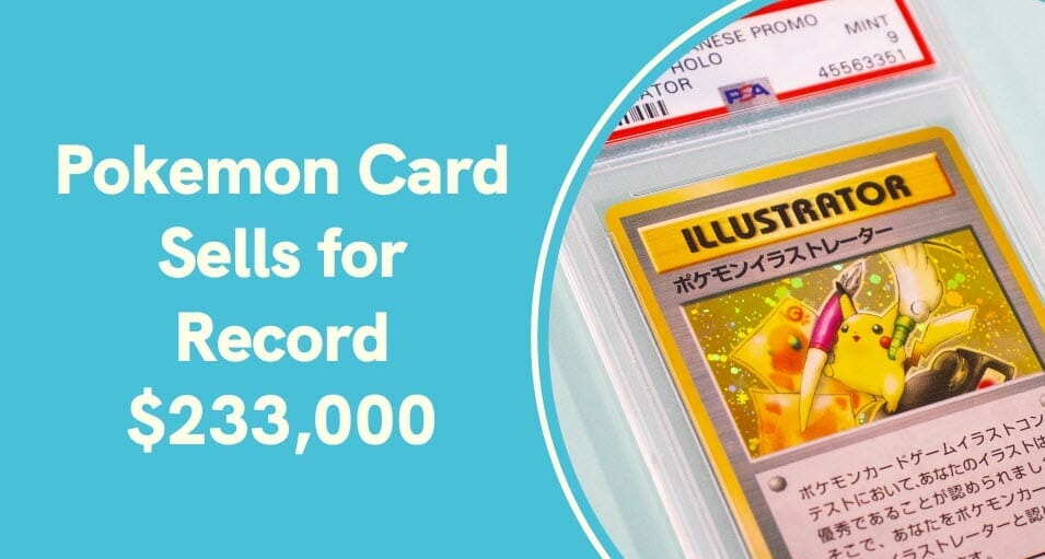 Pikachu illustrator sells for $233,000