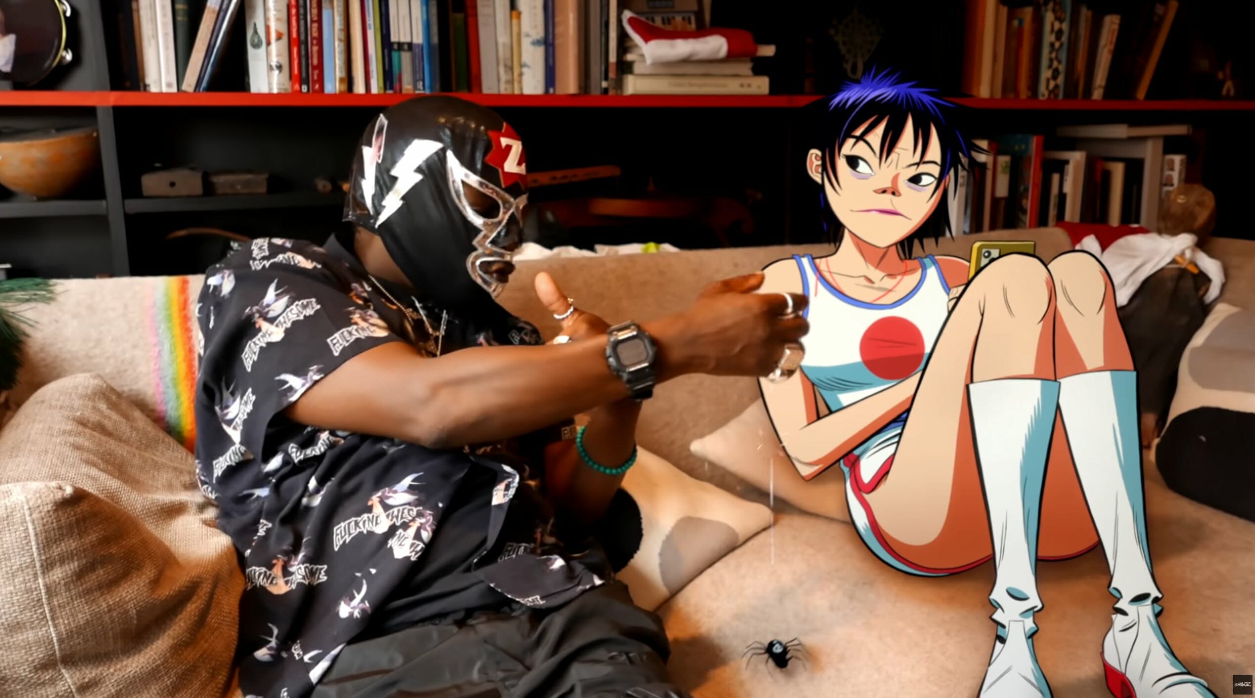 Animated band Gorillaz release Pac-Man themed music video Animated band Gorillaz release Pac-Man themed music video