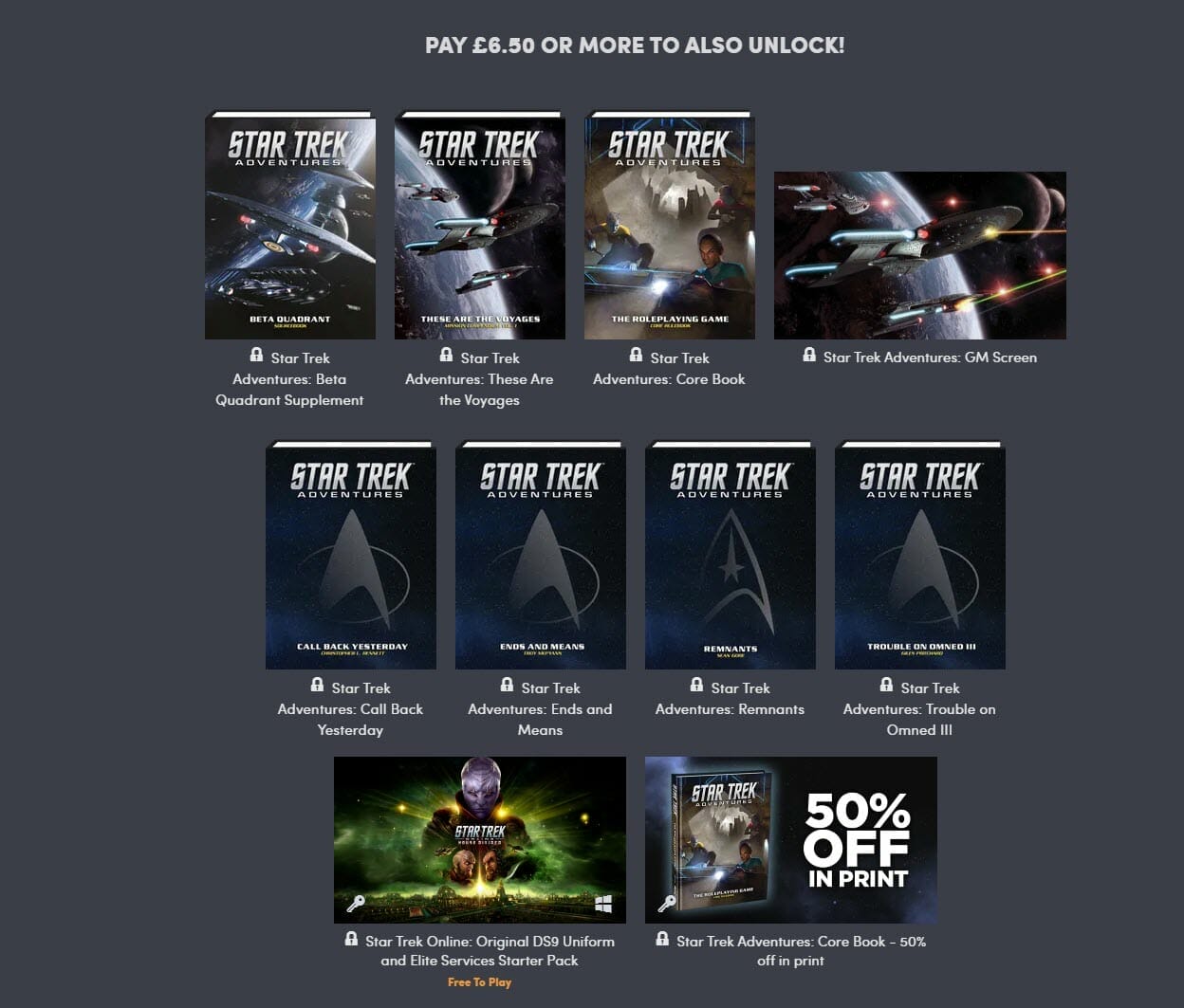 Star Trek RPG bundle