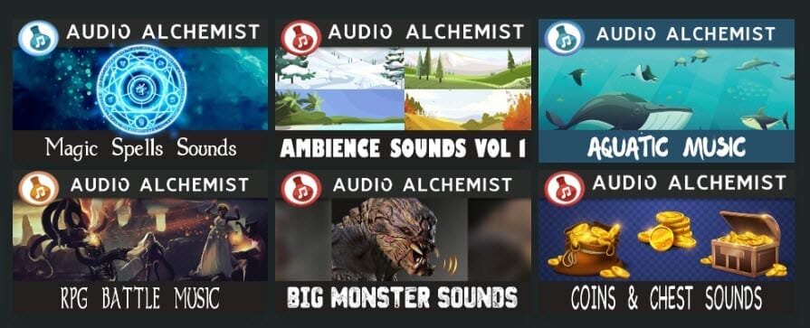 Astral Tabletop sound thumbnails