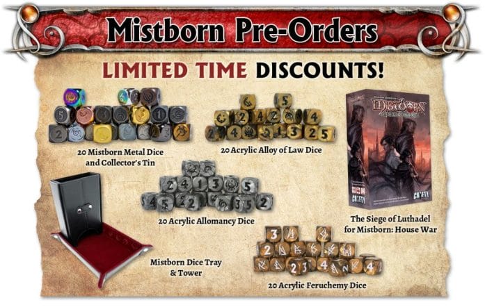 Mistborn pre-orders