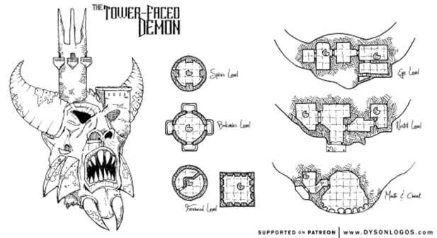 The Tower-Faced Demon