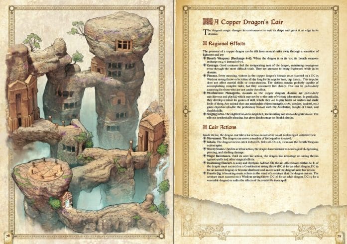 Book of Creatures layout preview