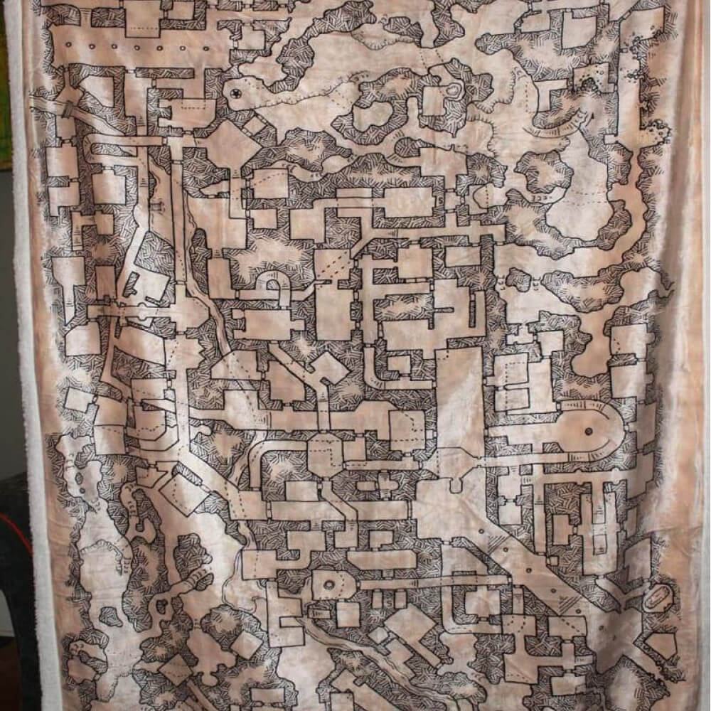Cartography blanket