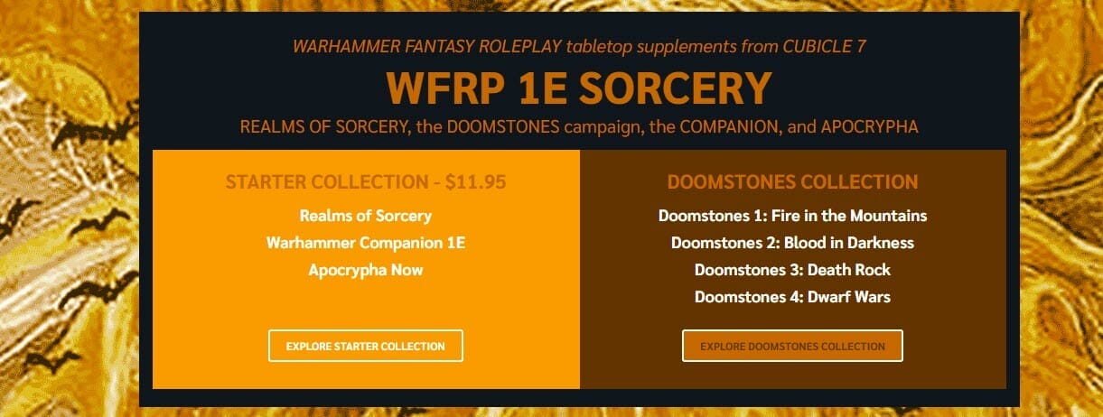WFRP 1e Sorcery