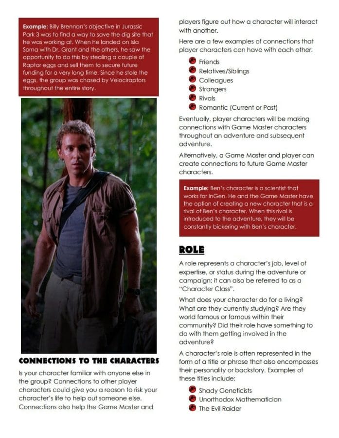 Jurassic Park RPG
