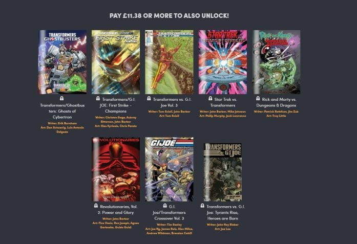 Humble Bundle and IDW