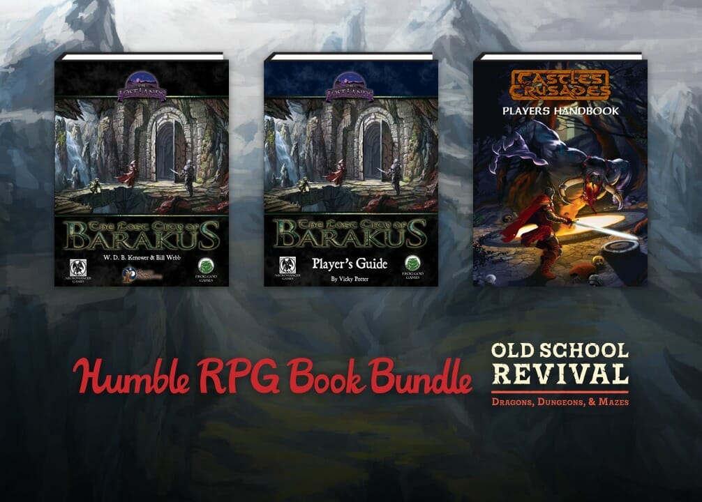 $644 OSR RPG collection up on Humble Bundle