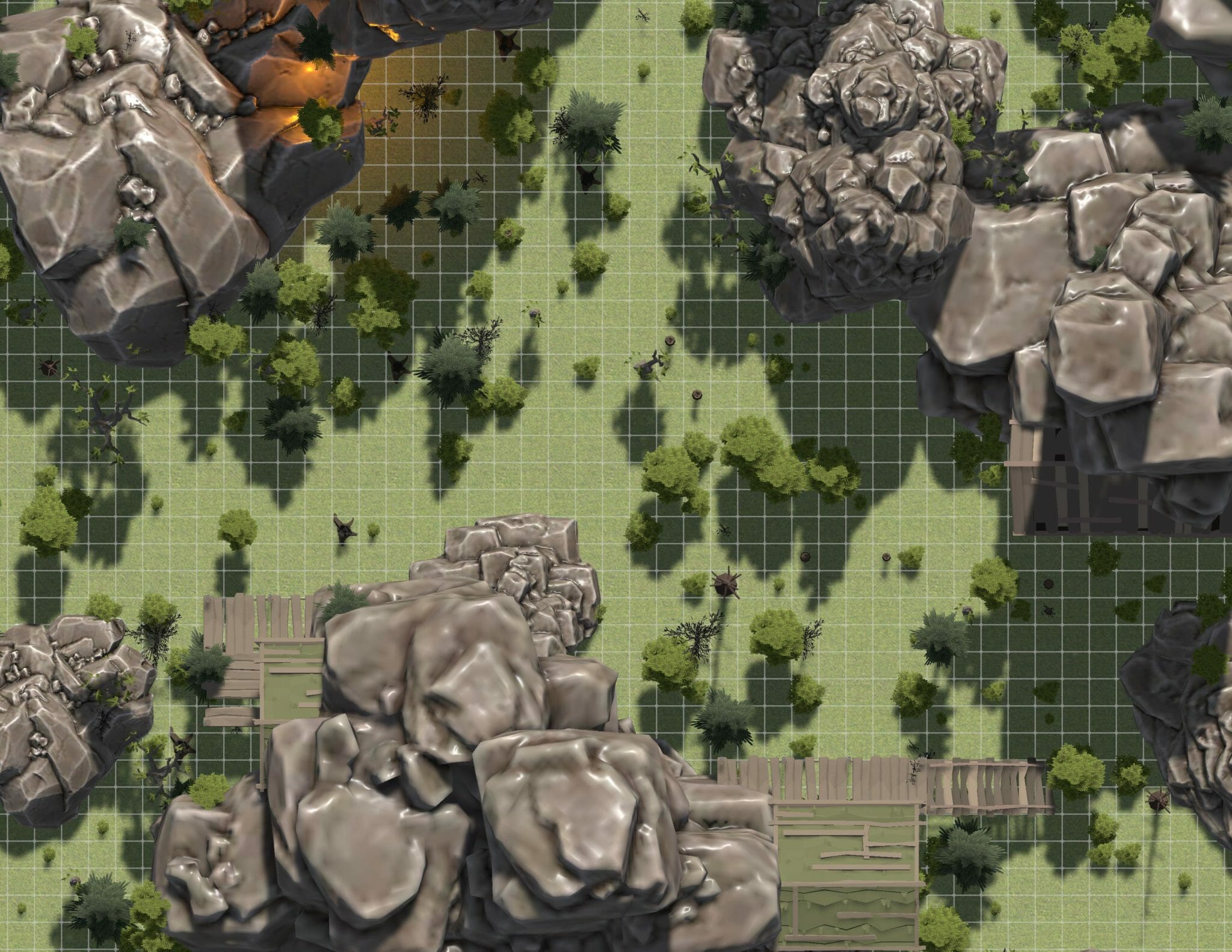 The future of the hex crawl? 50+ Free and procedurally generated battle