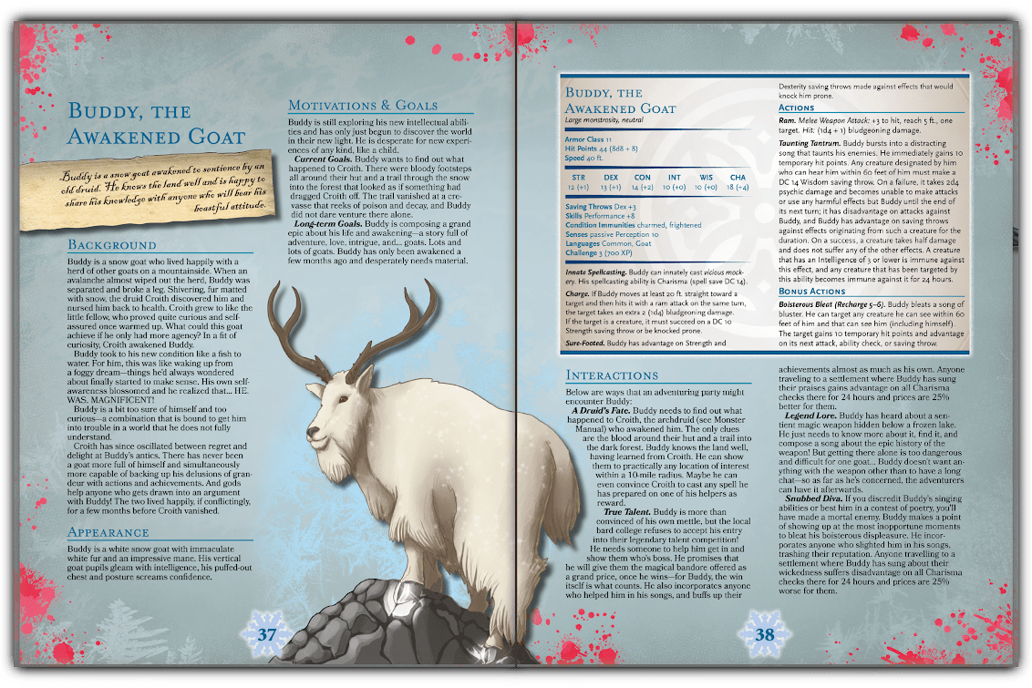 The Surviving Icewind Dale - Buddy the Goat