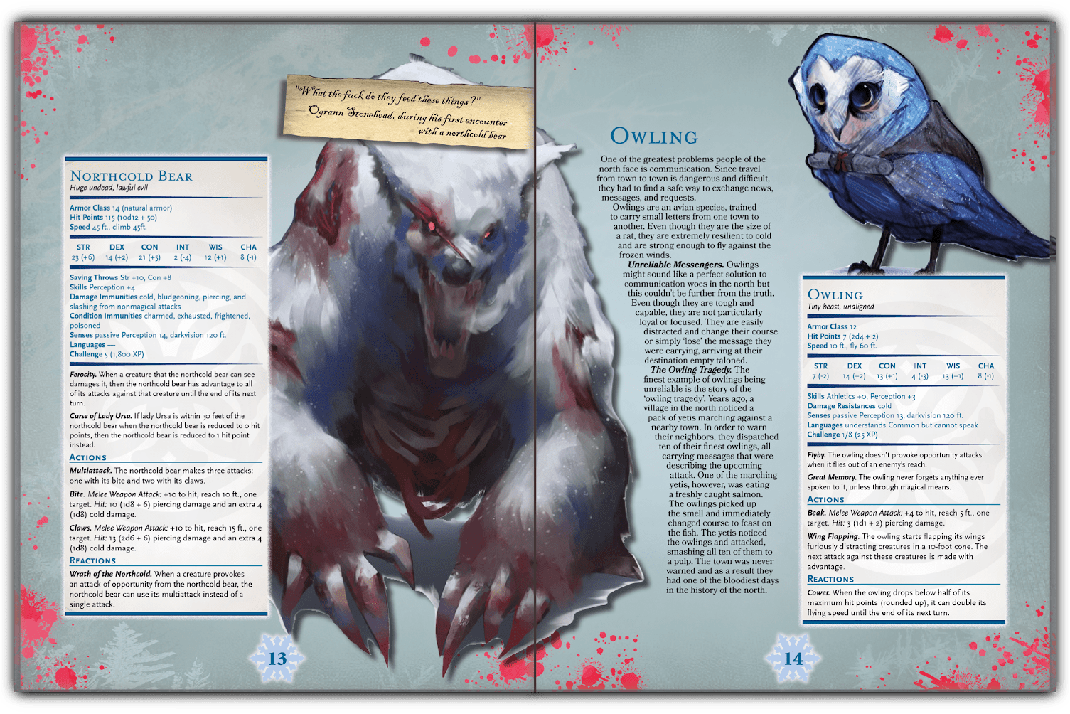 Icewind Dale - Northcold Bear