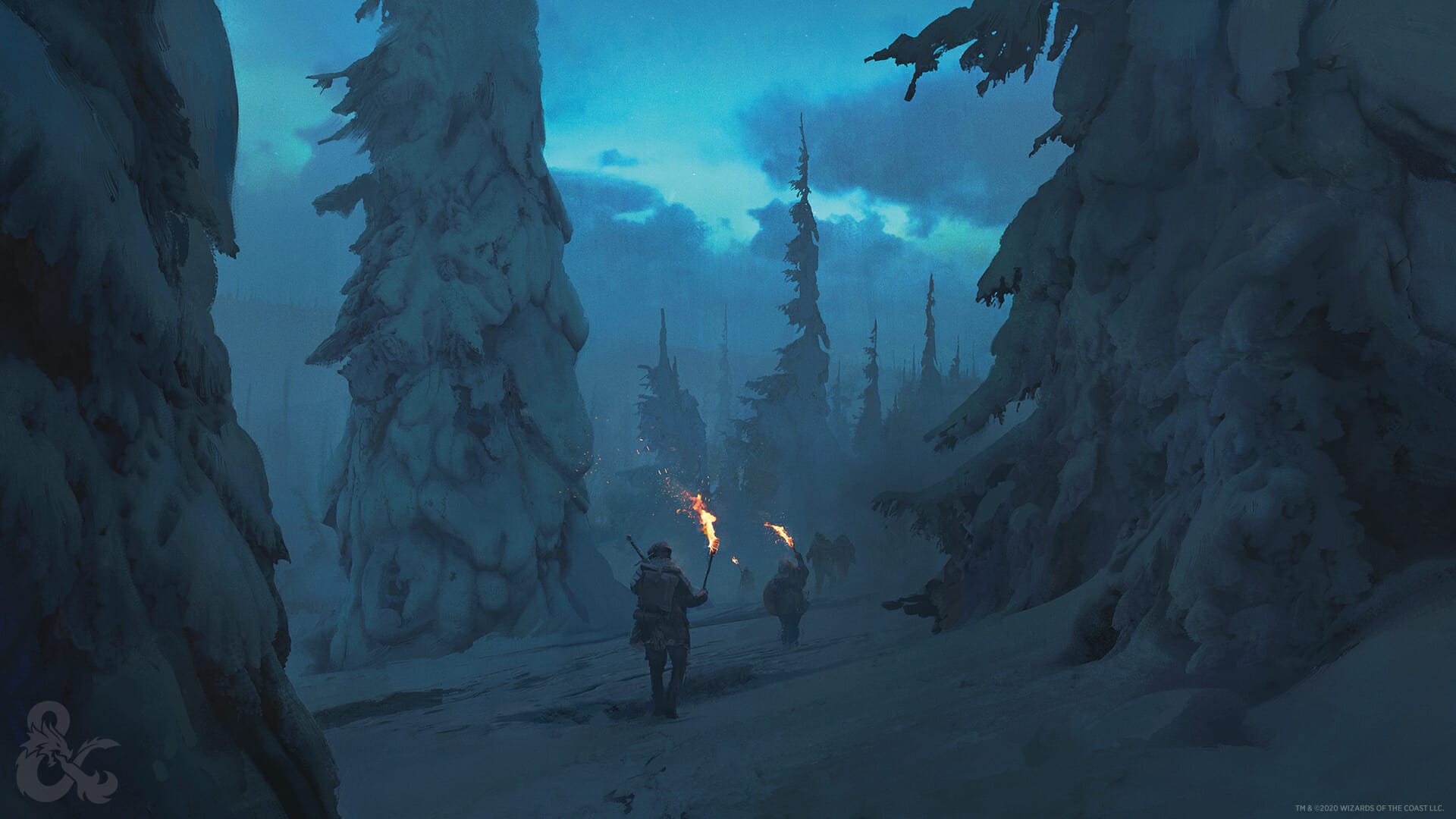 Icewind Dale-Themed Digital Backgrounds