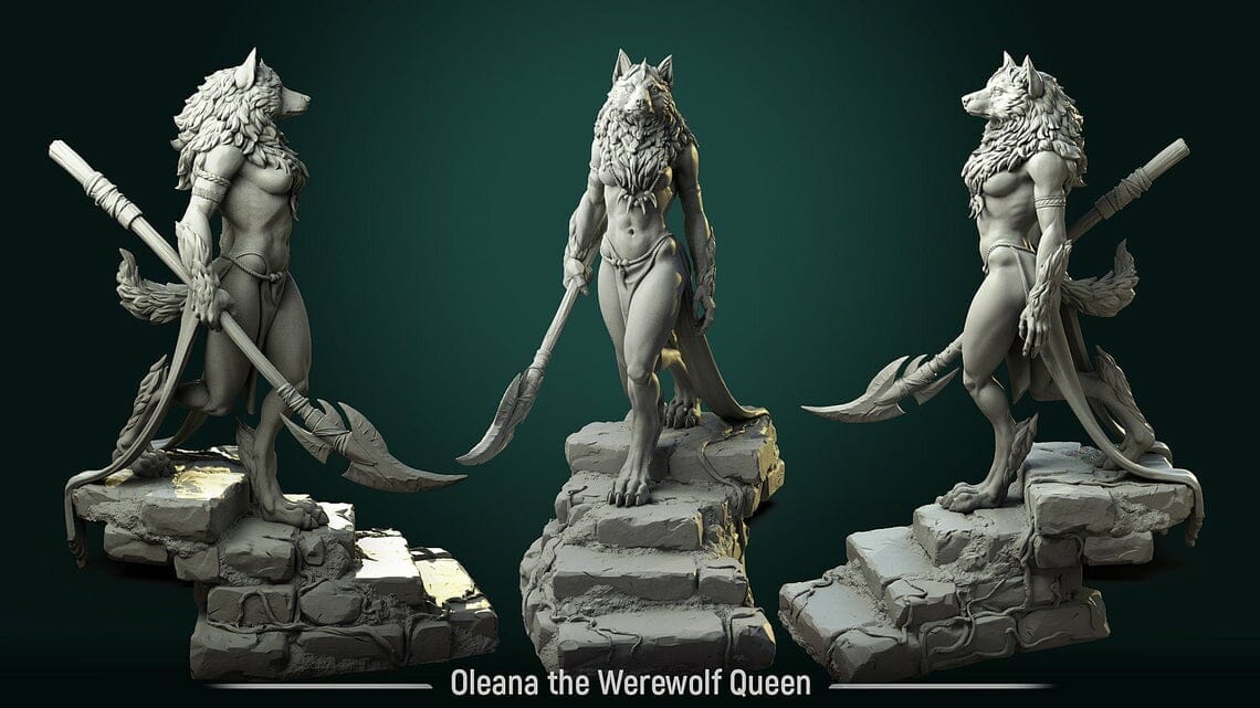 werewolf queen via White Werewolf Studios