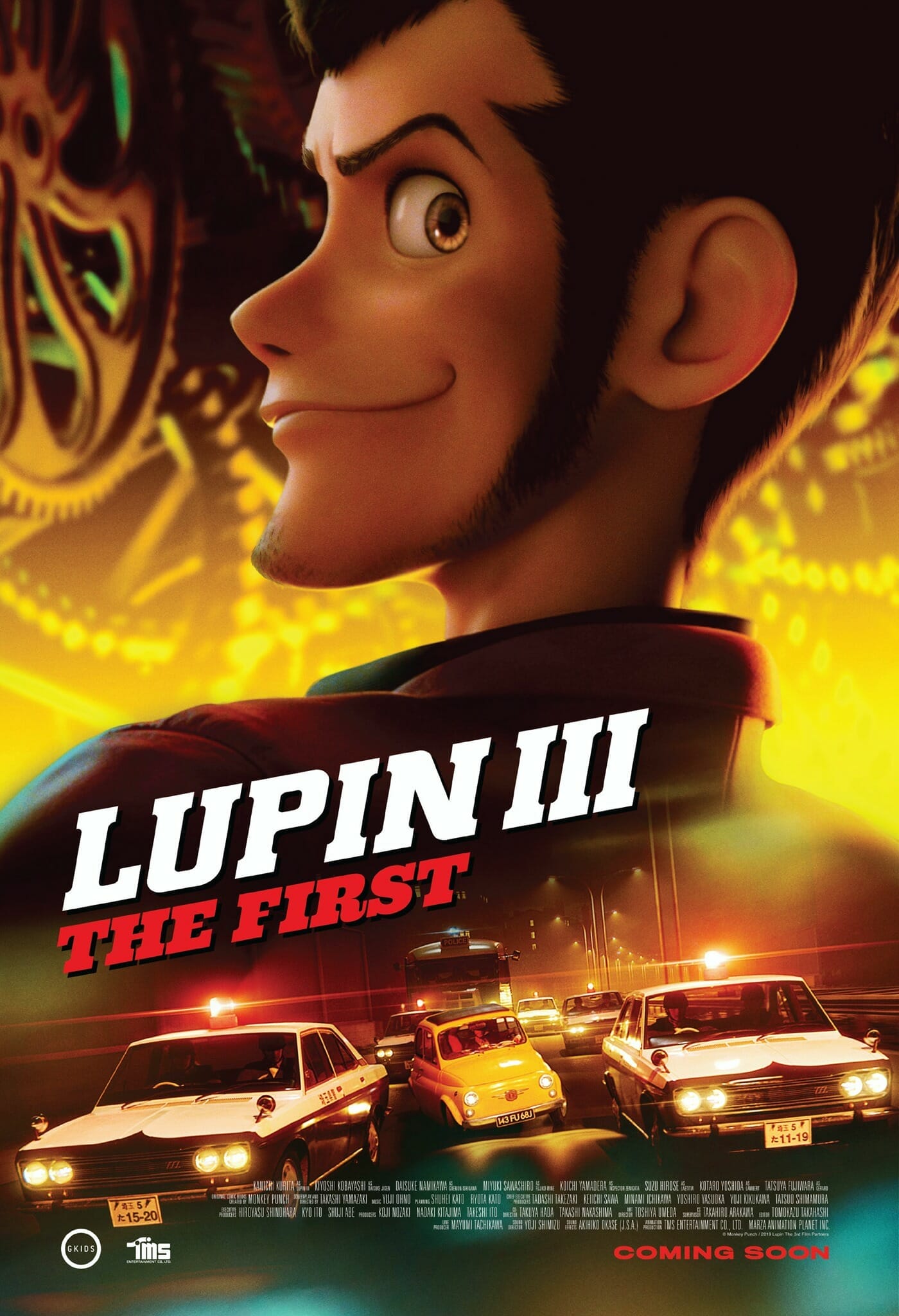 Lupin III: The First trailers in English subs and dubs