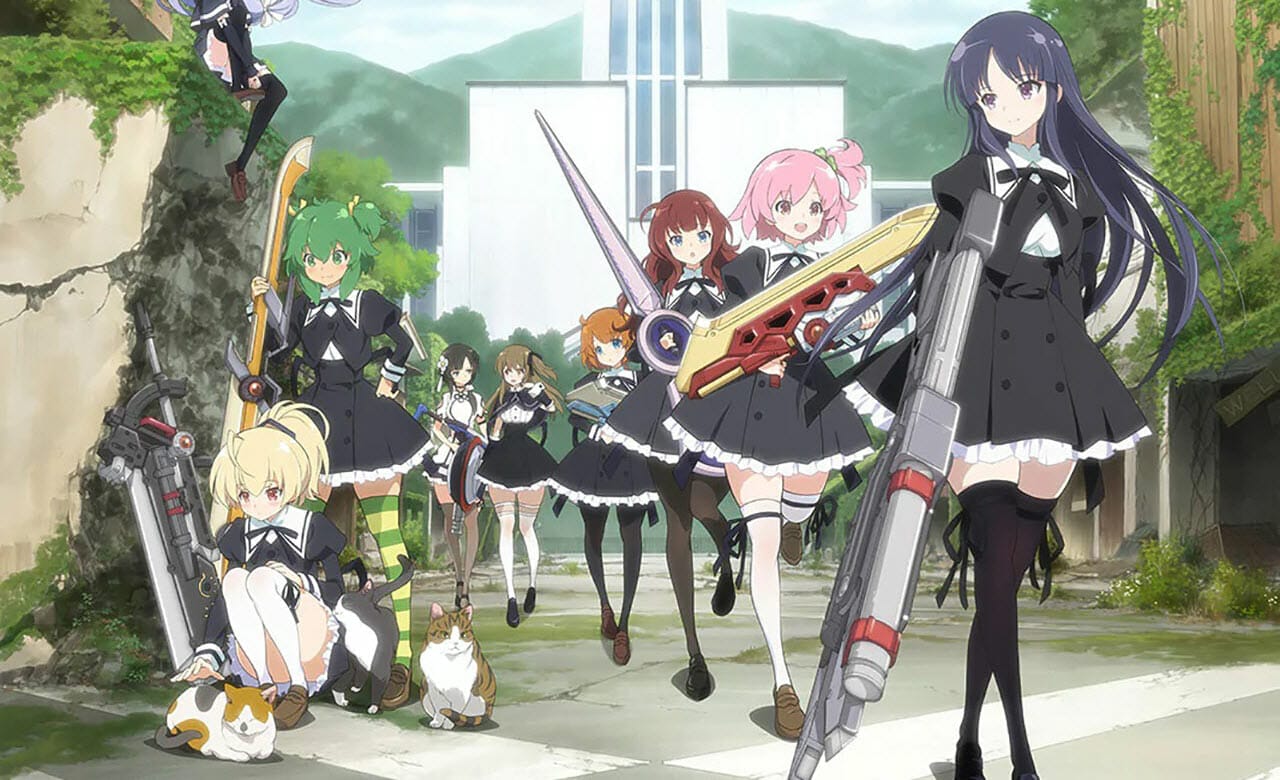 Assault Lily Bouquet's trailer is three minutes of oversized weapons