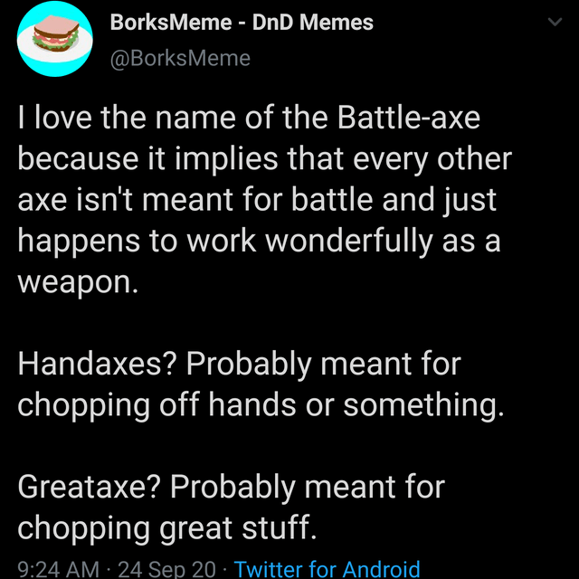 D&D memes for 2020
