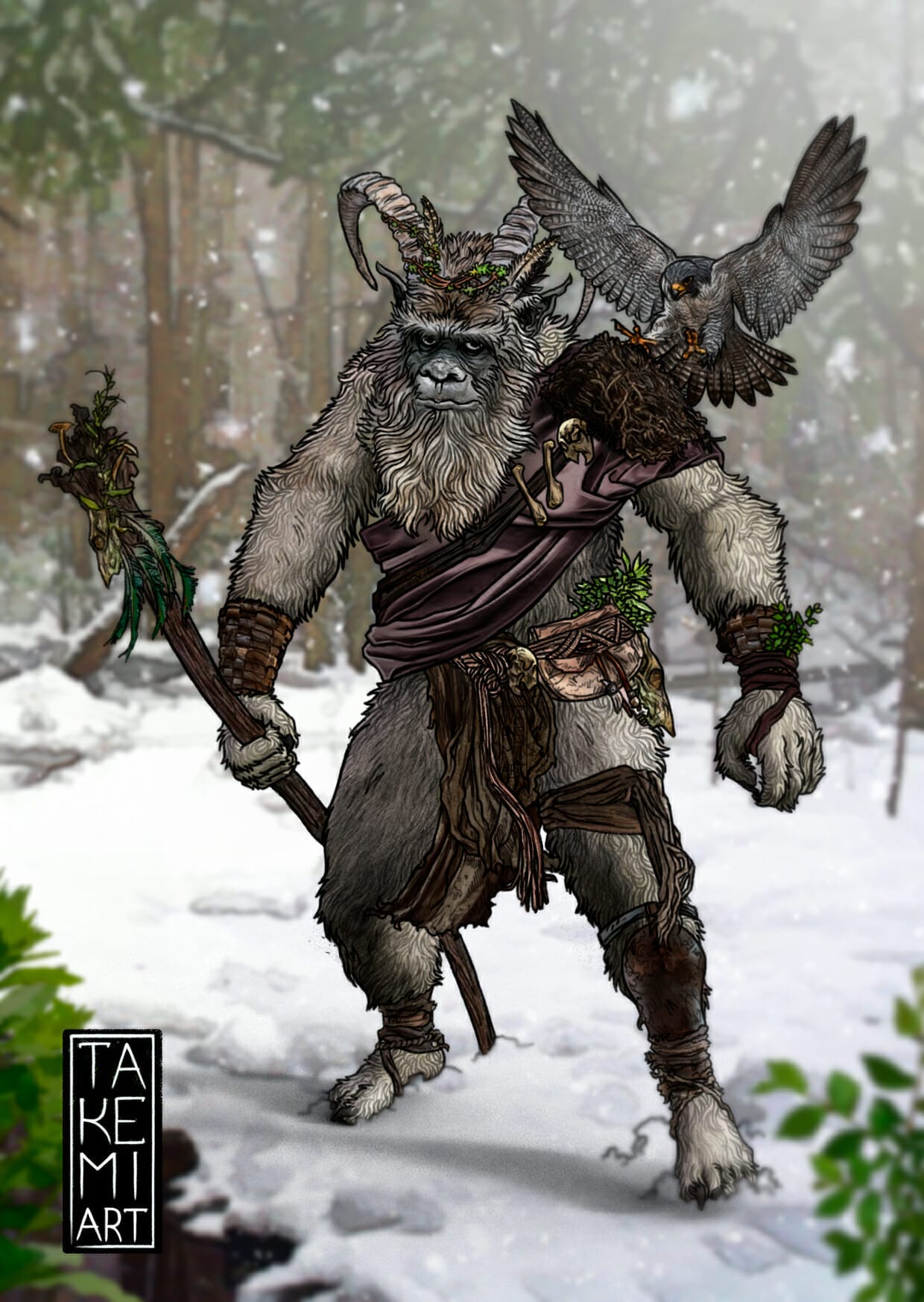 Fading Embers art By TakemiArt