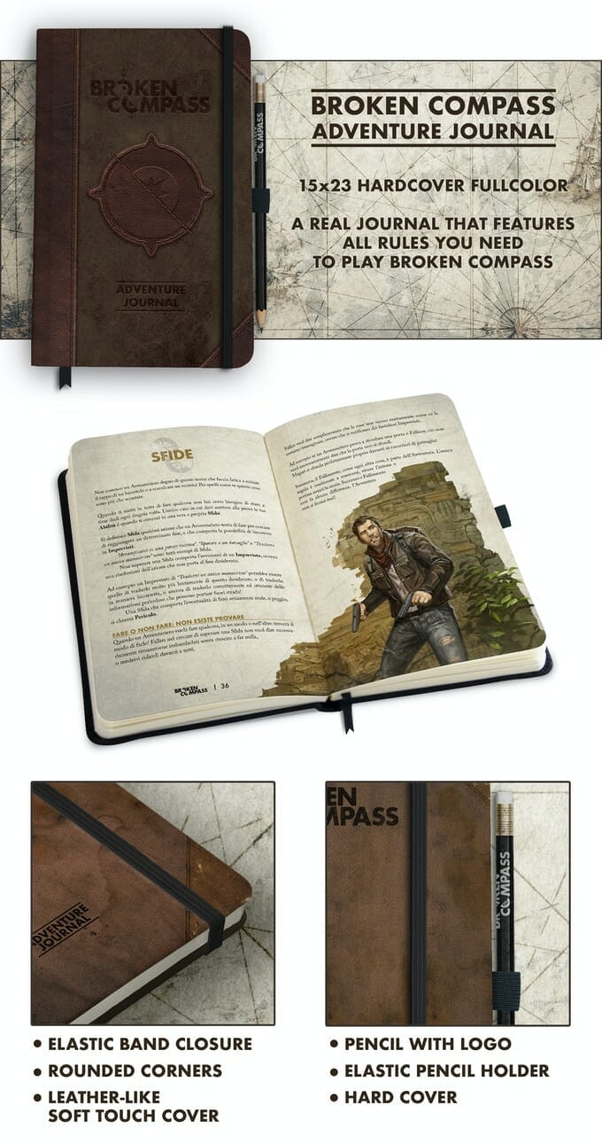 Broken Compass Adventure Journal