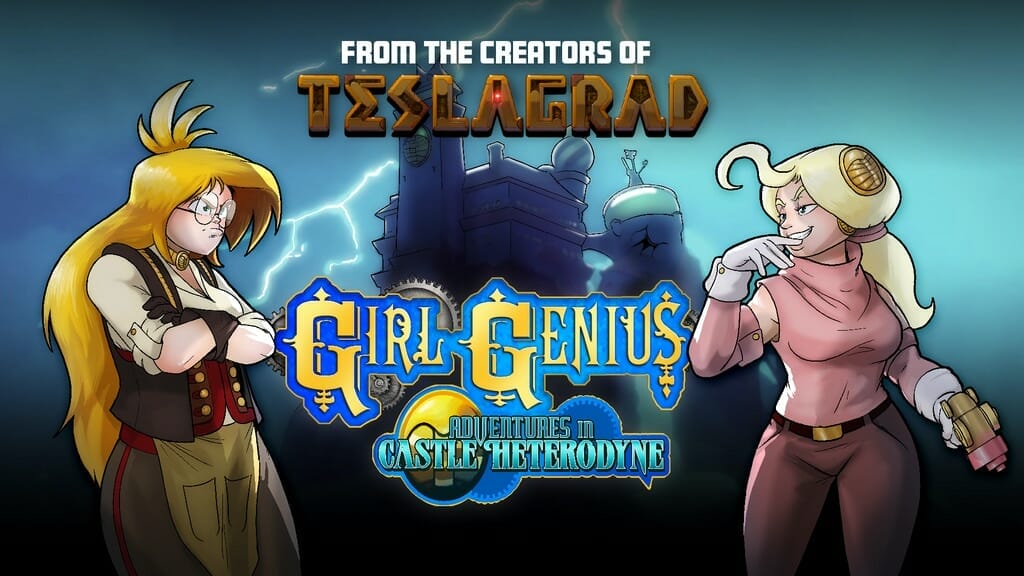 Girl Genius Adventures in Castle Heterodyne computer game Kickstarter