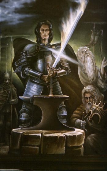 King Arthur by Sanregre