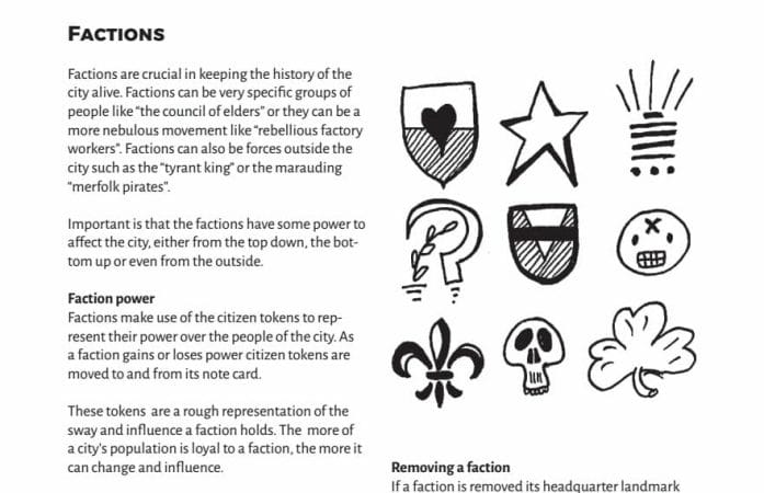 Ex Novo factions