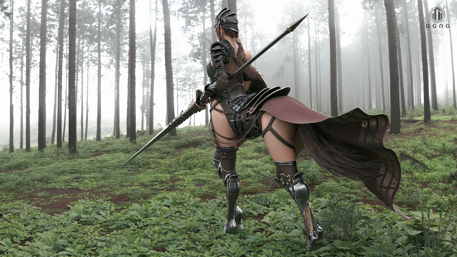 Chinese artist Guodong has re-imagined the centaur for the GGAC Earth Exploration Project.