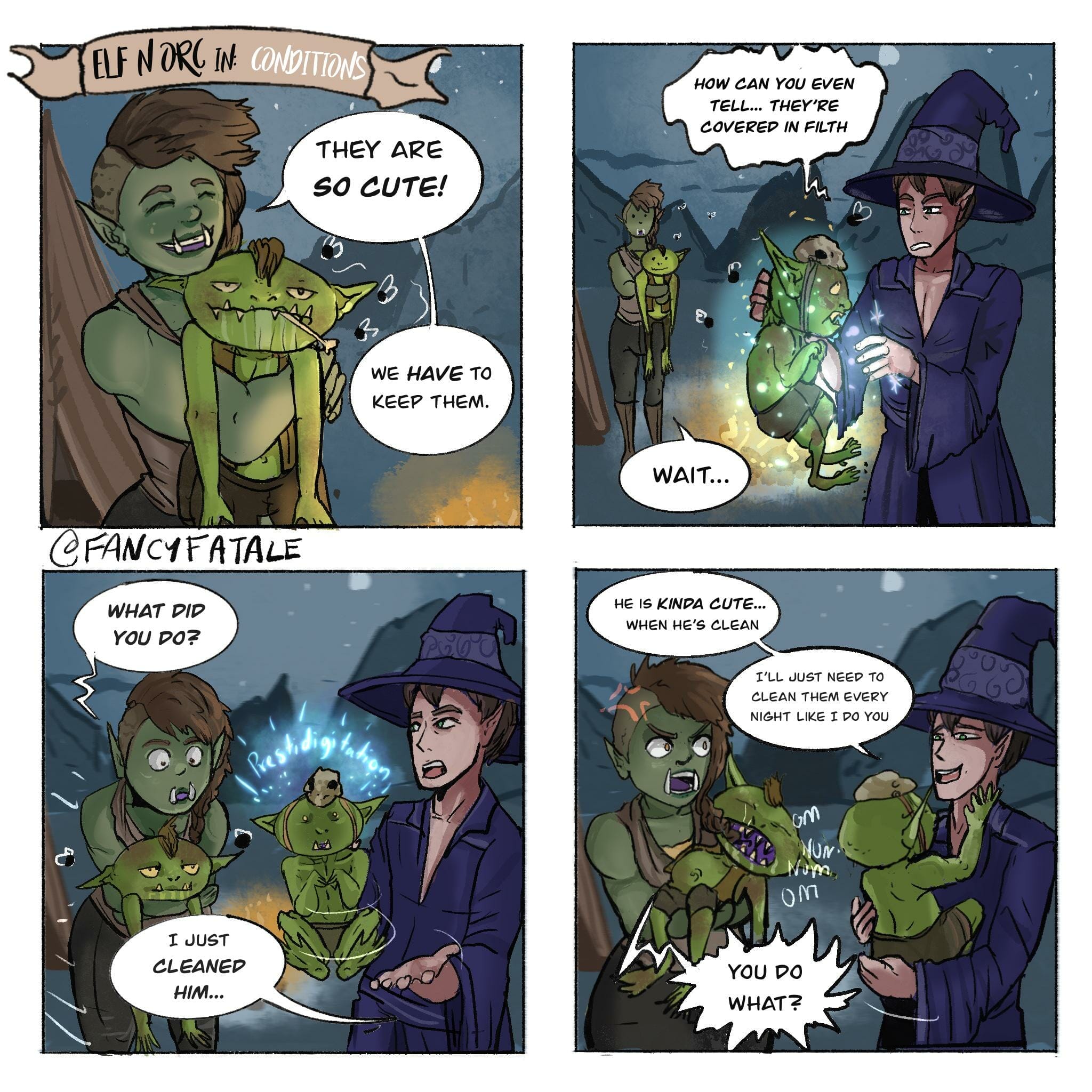 Elizabeth Backus' Elf n Orc