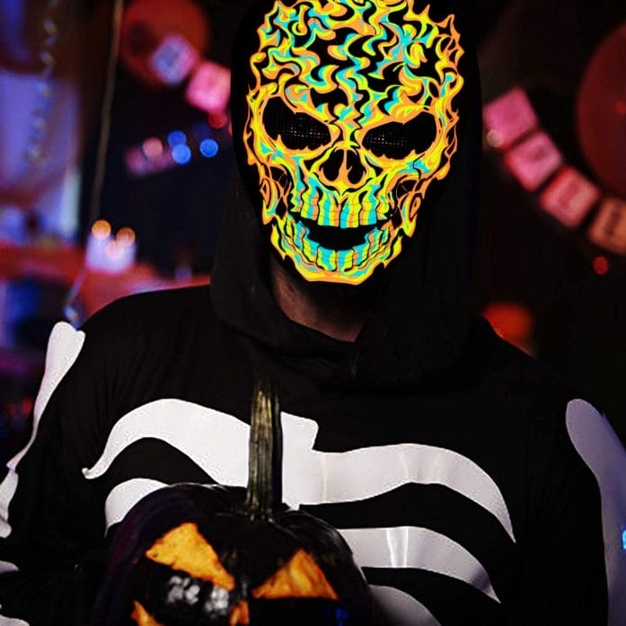 Flaming Skull