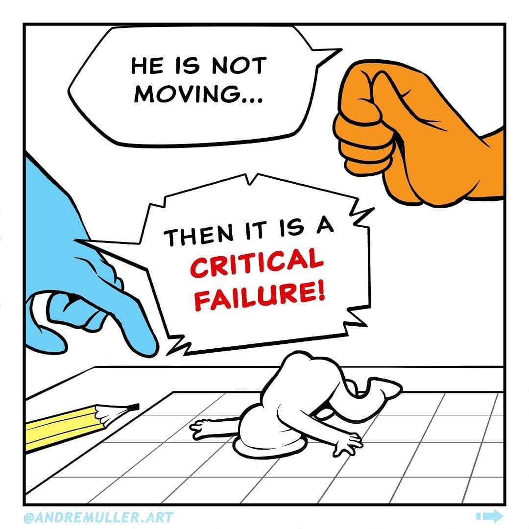 And that's a critical failure!