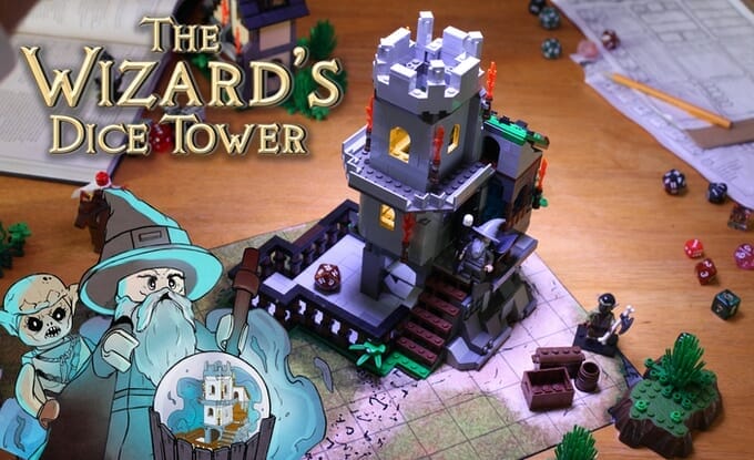 A Wizard's dice tower