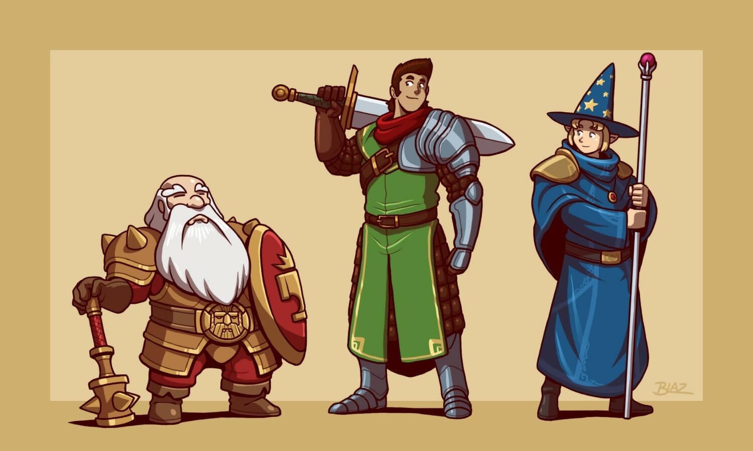 DnD Party by Blazbaros