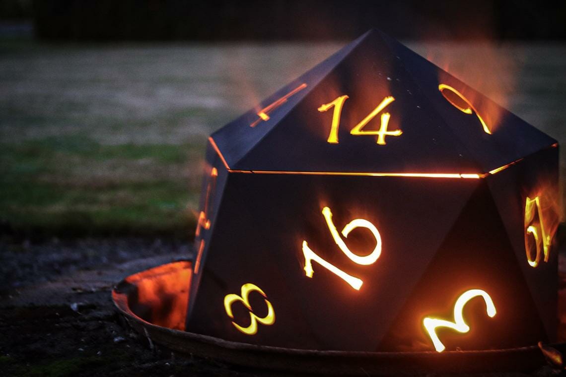 Keep Warm This Winter With These Intense D20 Firepits