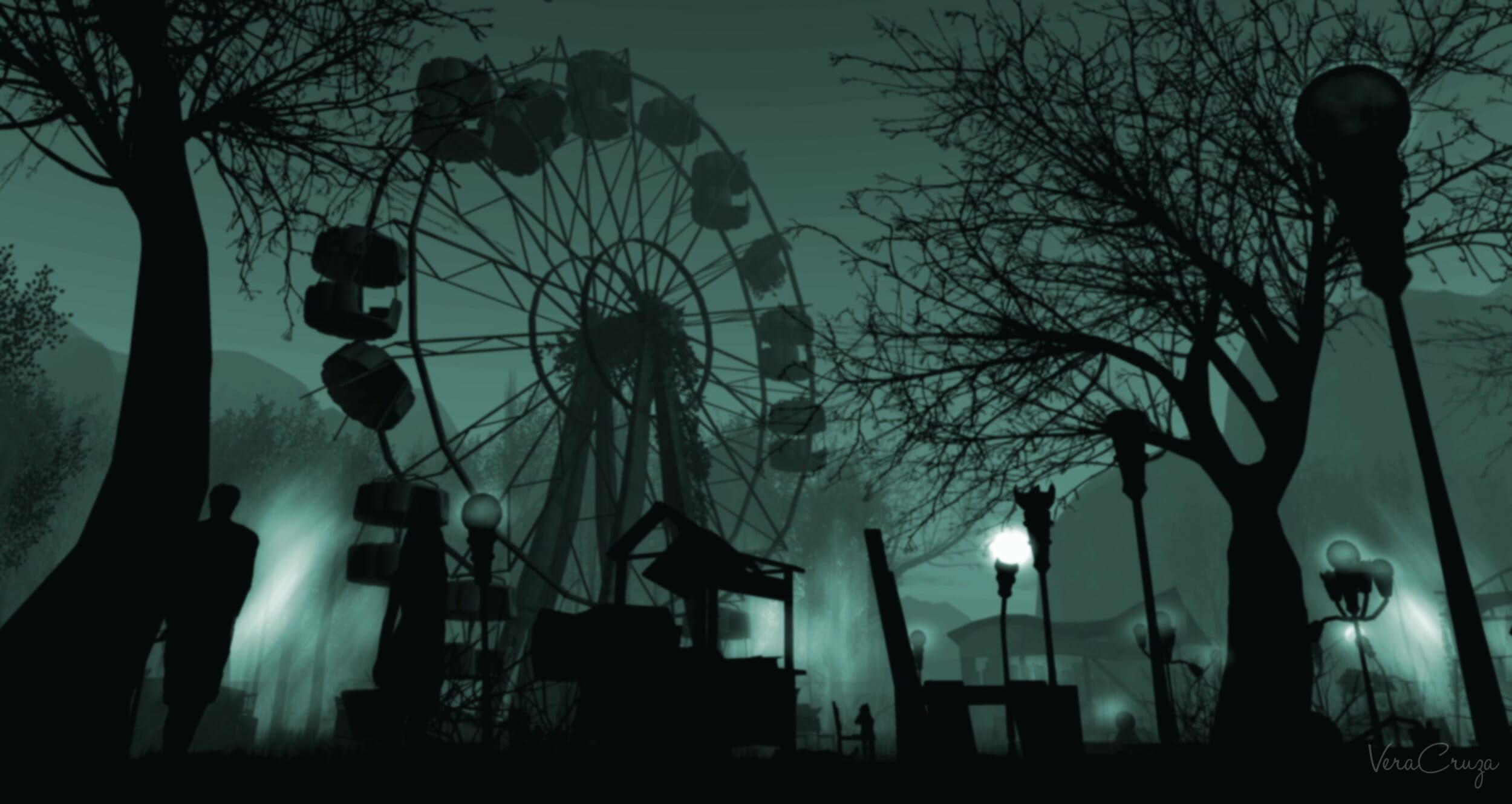 Post Apocalyptic Theme Park by veracruzacortes.
