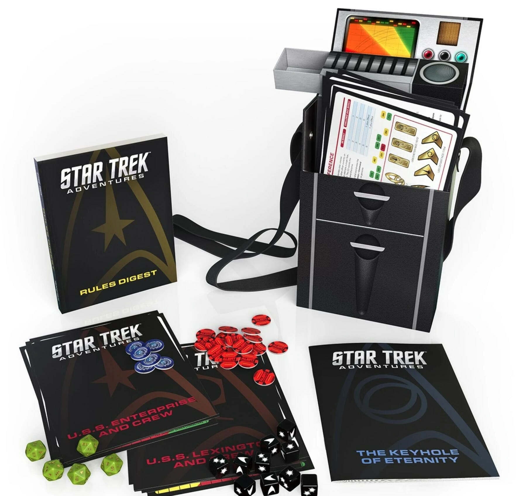 Modiphius has had the license from CBS to make Star Trek miniatures and the Star Trek Adventures RPG since 2016.