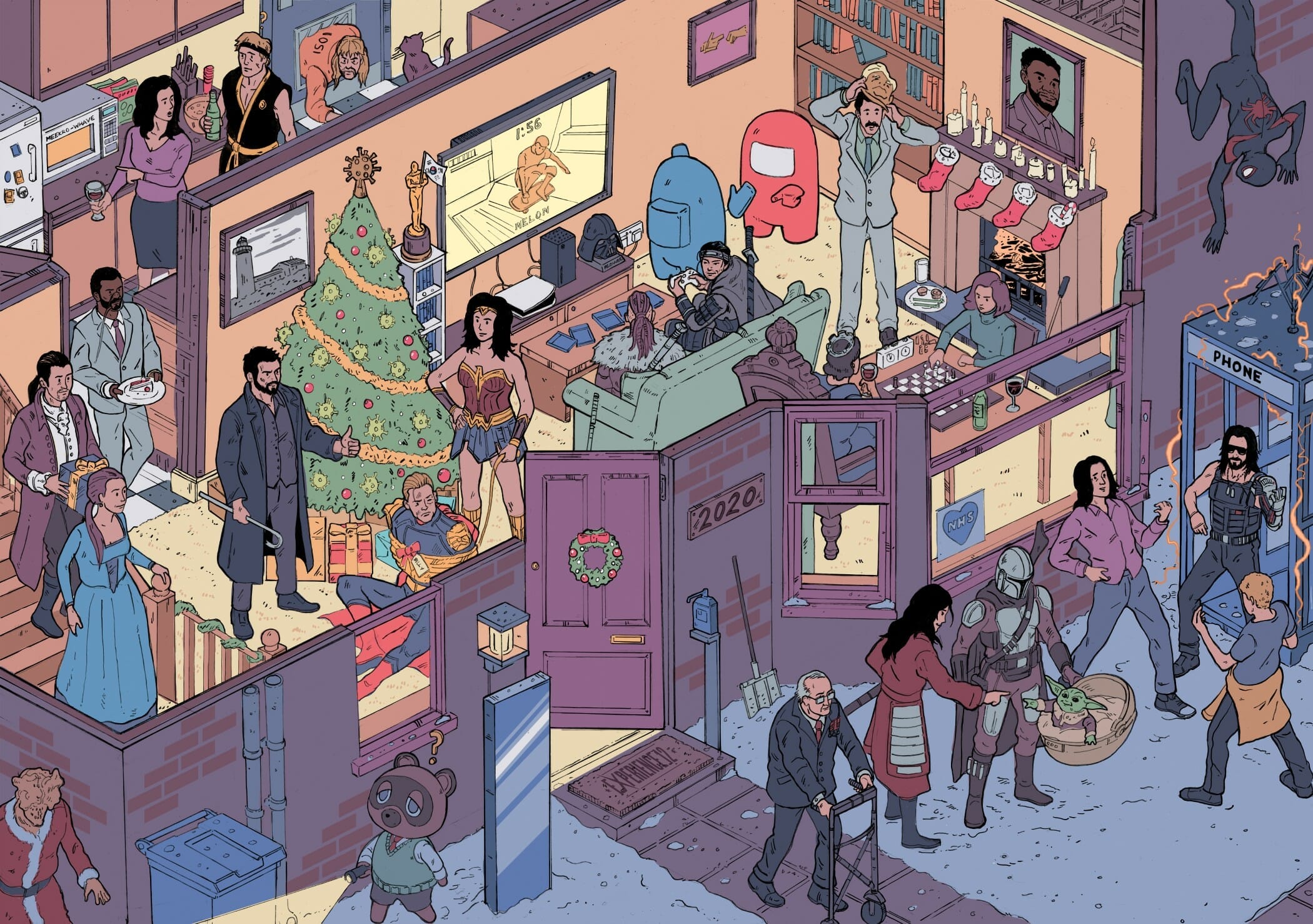 Pop culture challenge by Laurie Greasley