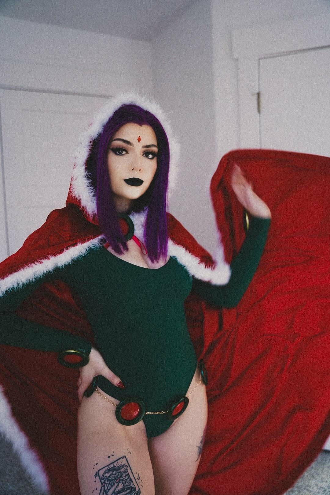 Christmas Raven