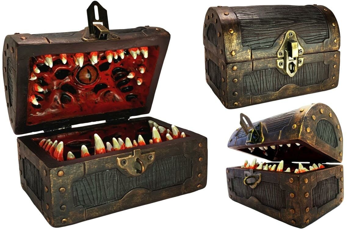 Mimic dice chest 