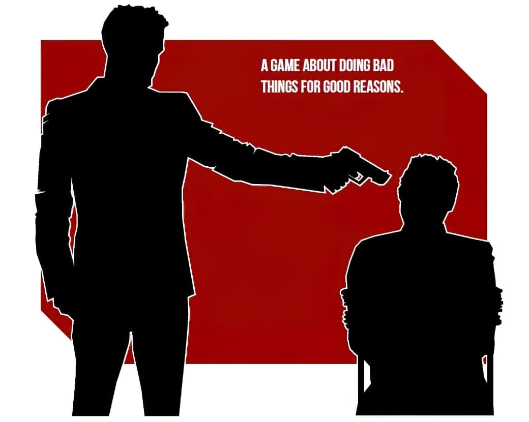 A game about doing bad things for good reasons