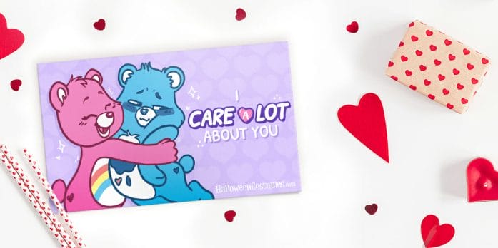 Care Bears Valentine Card