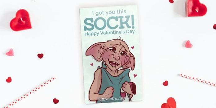 Dobby Valentine Card