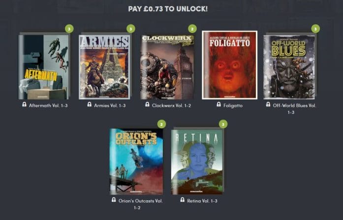 Moebius and other ebooks from Humanoids in Humble Bundle deal
