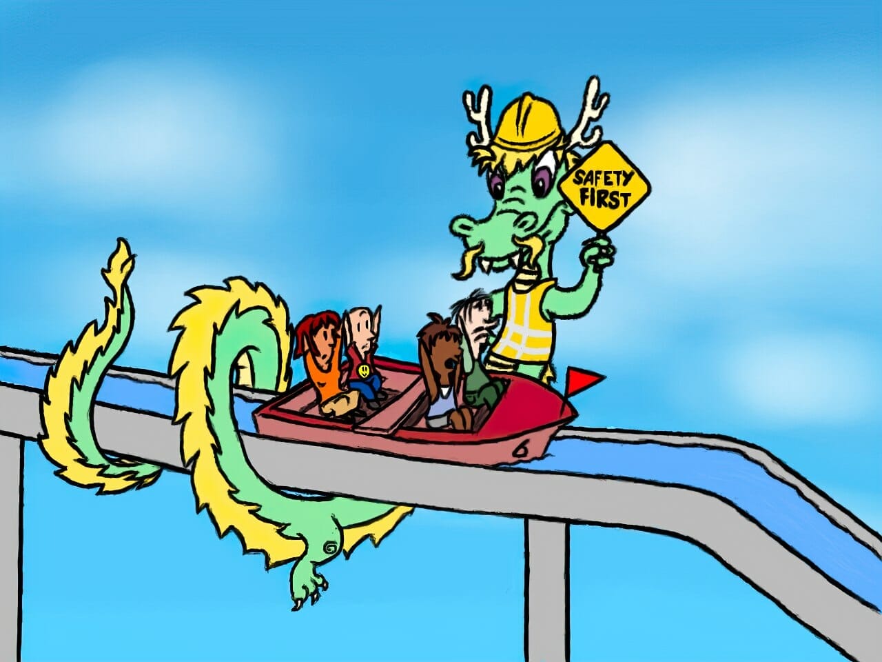 Chinese Safety Dragon by someswedish