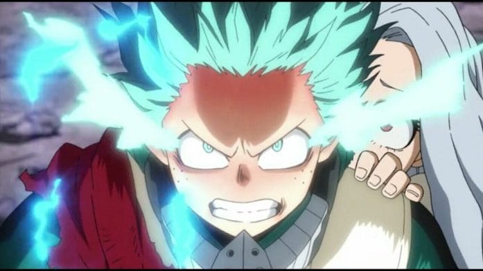 Best Fight Scene goes to Deku Vs. Overhaul in My Hero Academia Season 4