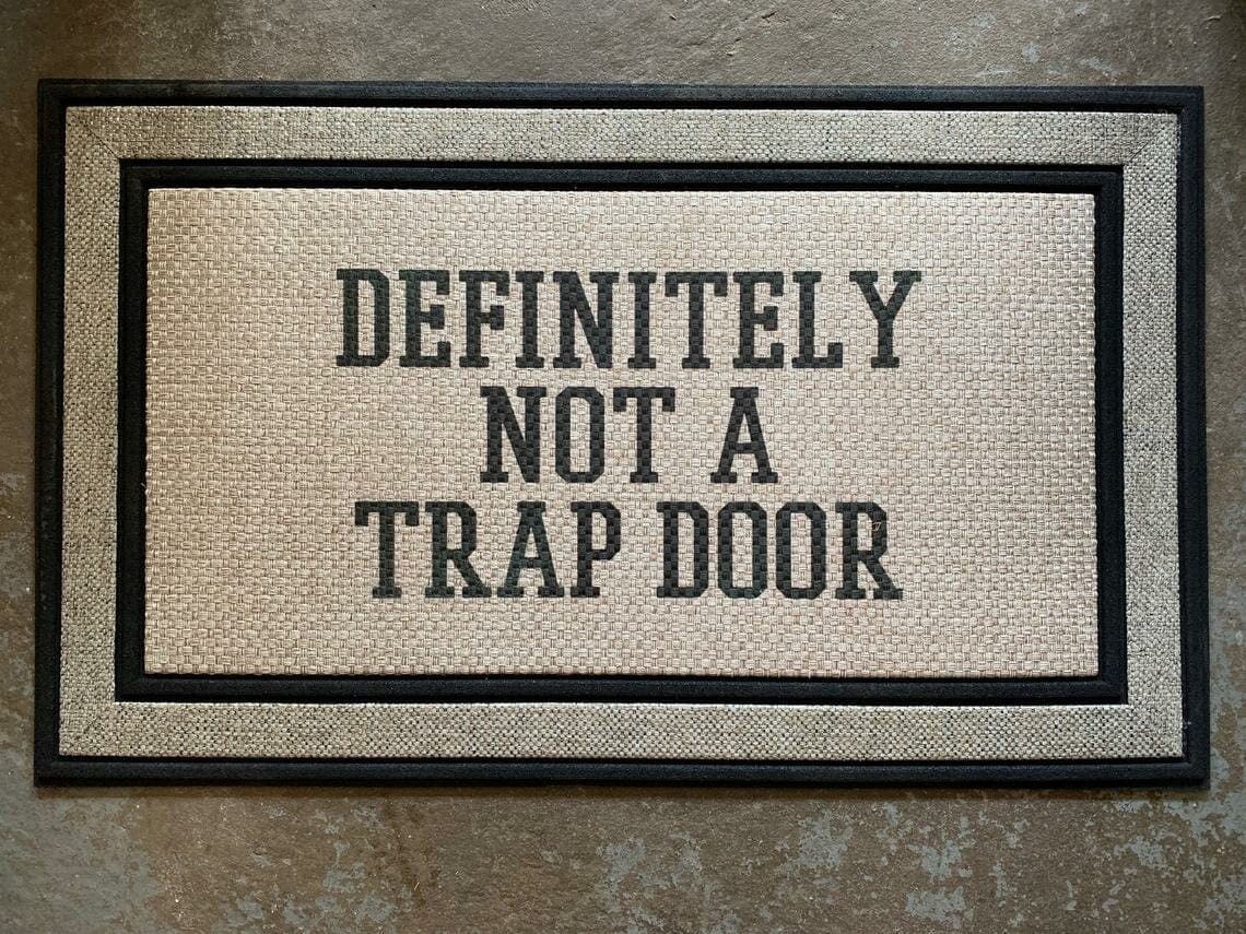 Definitely not a trap door