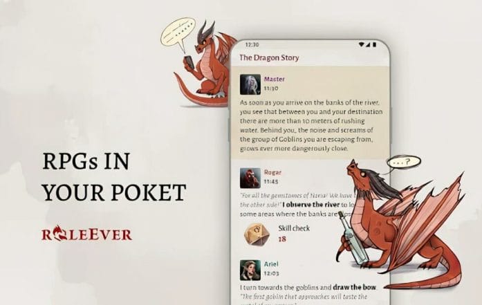 RPGs in your pocket: RoleEver