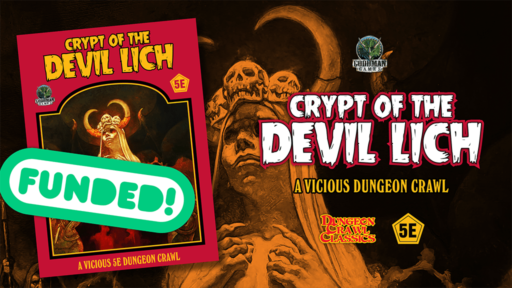 Goodman Games' Crypt of the Devil Lich