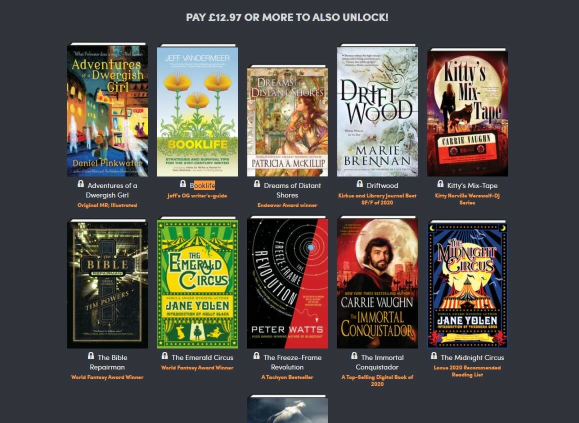 Adventures of a Dwergish Girl
Booklife
Dreams of Distant Shores
Driftwood
Kitty's Mix-Tape
The Bible Repairman
The Emerald Circus
The Freeze-Frame Revolution