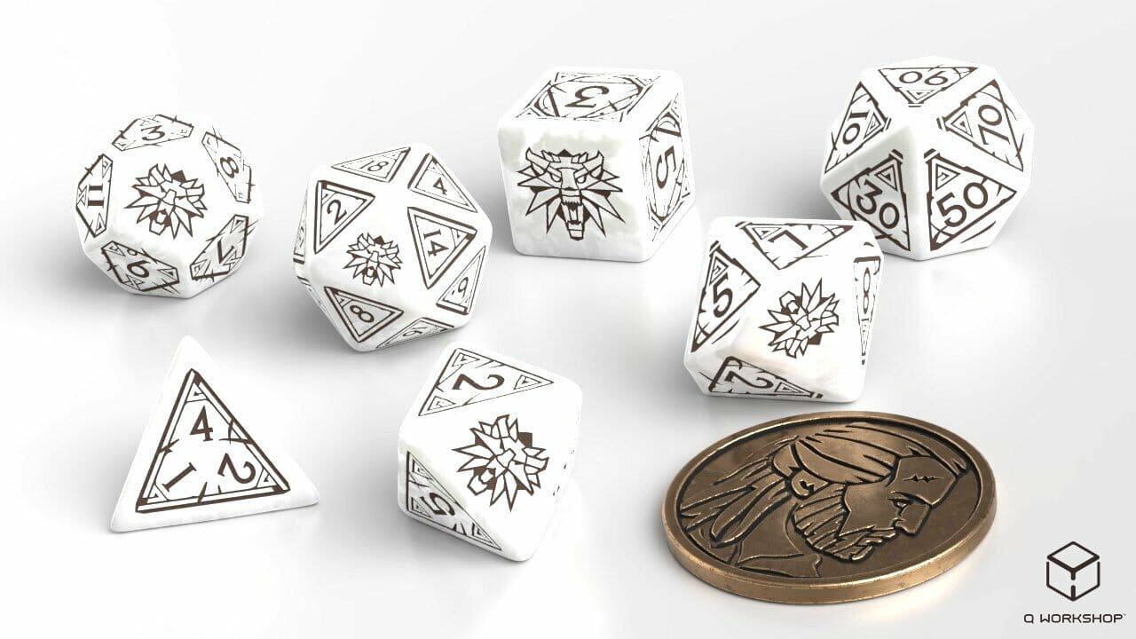 Geralt: The White Wolf game dice site