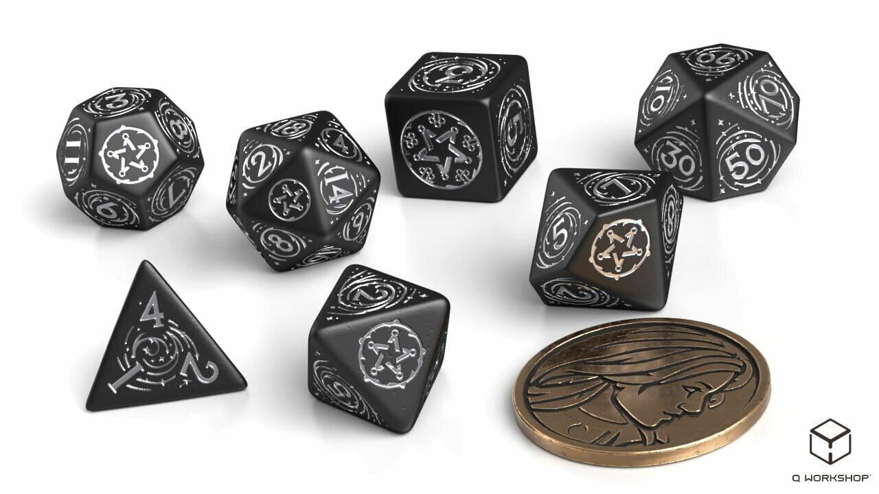 Yennifer: The Obsidian Star game dice set